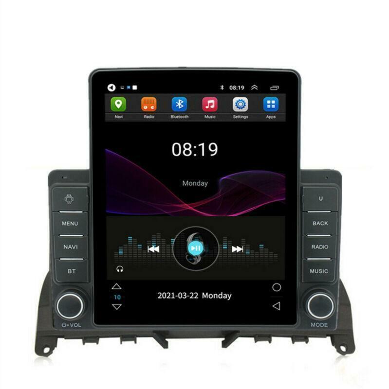 For 2007-2010 for Mercedes Benz C Class W204 BT-Stereo Radio NAVI 9.5 Android 10.1