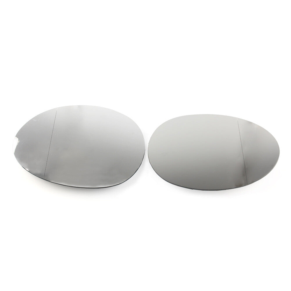 2x Rear View Heated Mirror Glass White for Mini F54 F55 F56 F57 F60 51167366039
