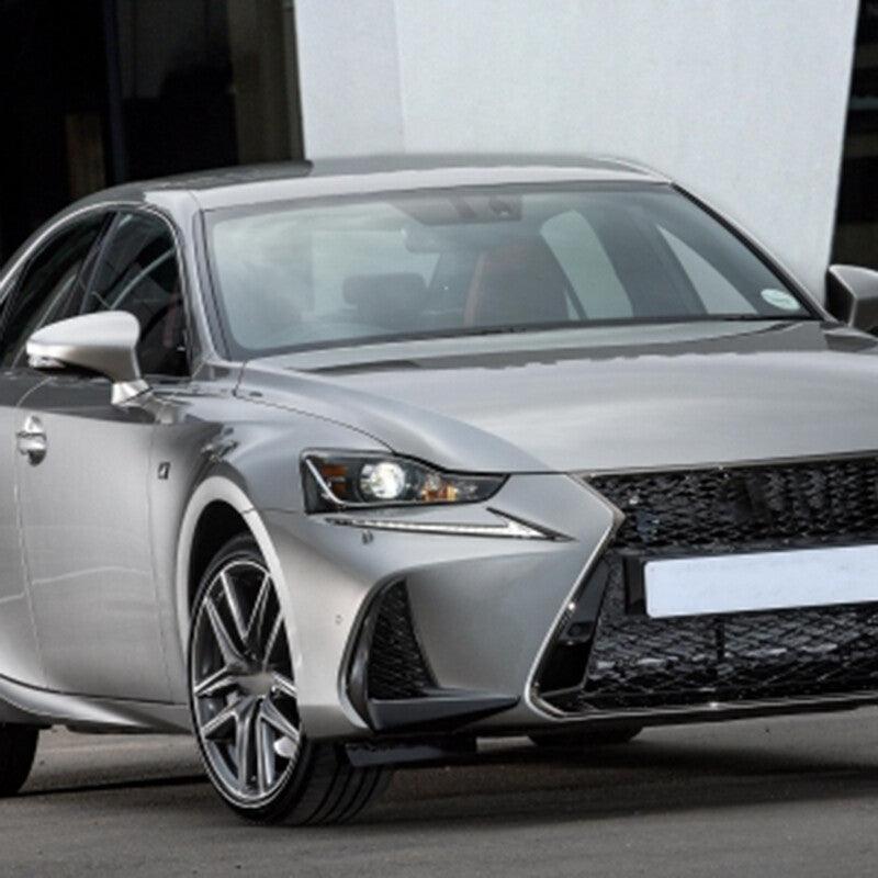 Carbon black mirror finish protective cover replacement part for Lexus IS200 IS300 IS350 2014-2020