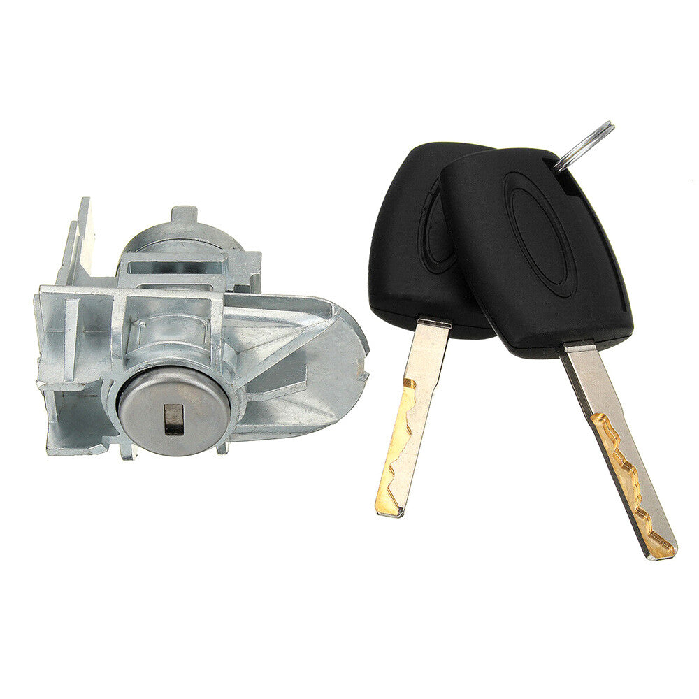 Car Front Door Lock Cylinder with 2 Keys 1552849 Fit for Ford Focus C-Max