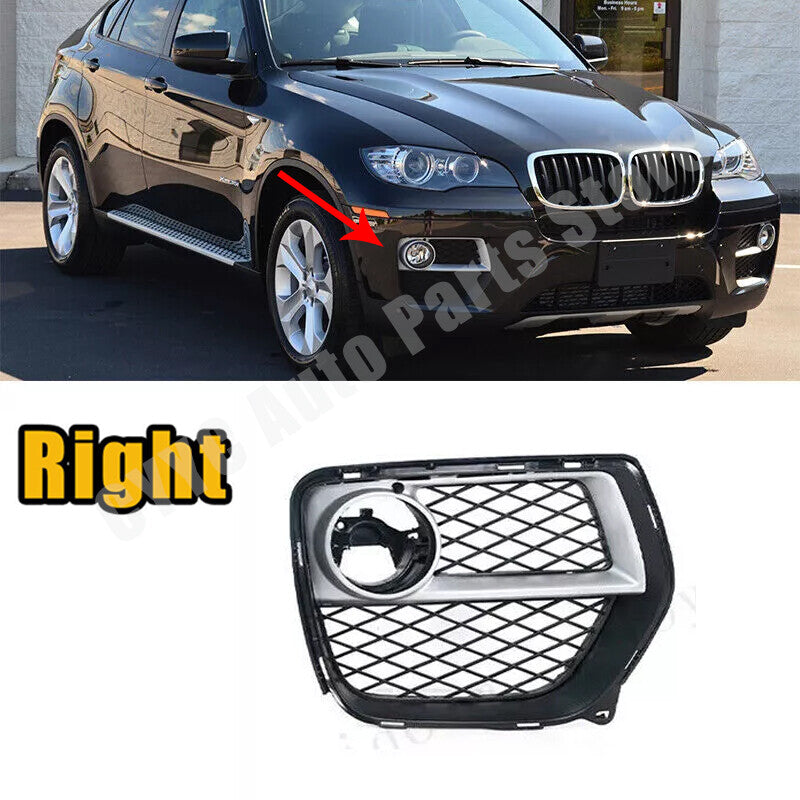 for BMW X6 2012-2014 Right Front Bumper Fog Light Vent Grille Intake Cover