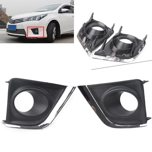 Front Fog Driving Light Bezel Cover Trim Fit 2014-2016 for Toyota for Corolla EU Version
