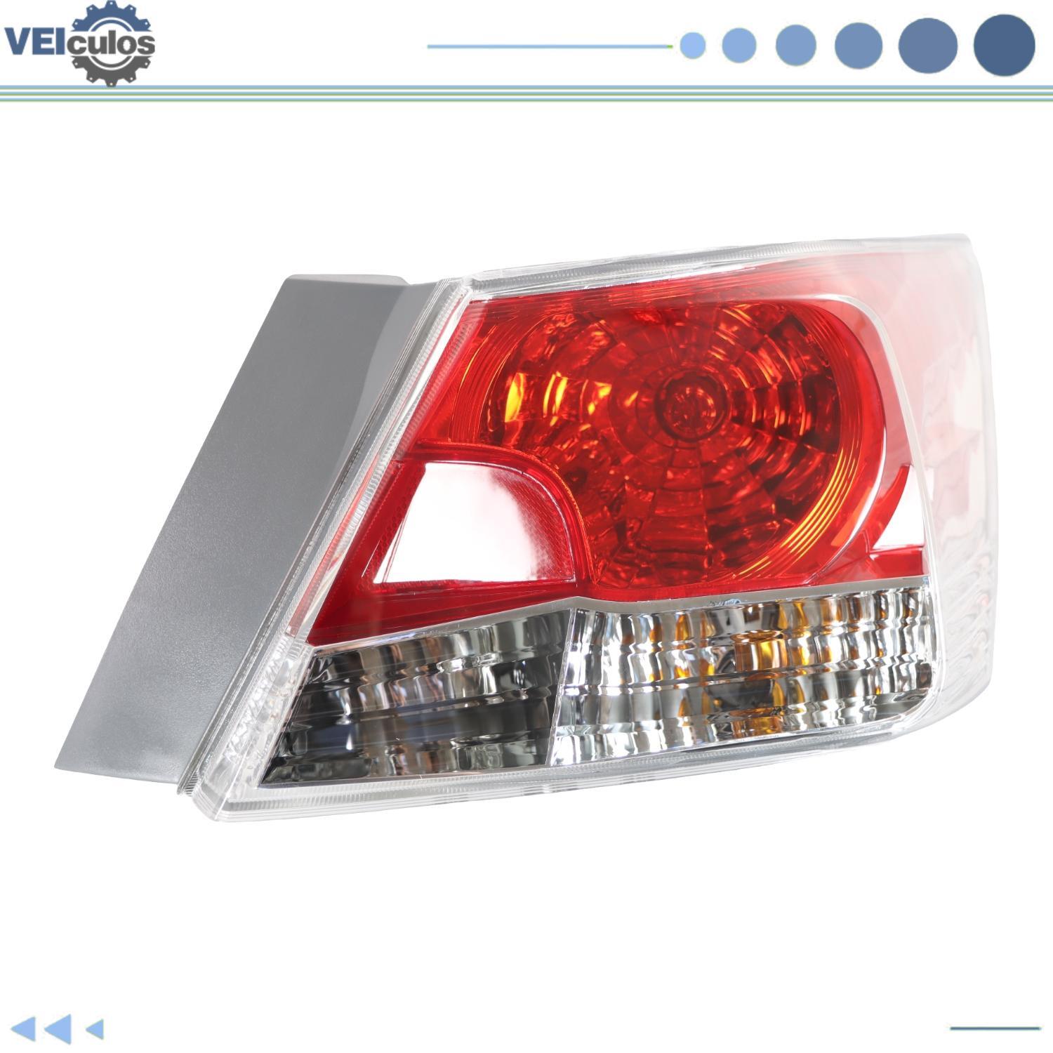 Right Tail Lights Taillamps W/ Bulbs For 2008-2012 for Honda Accord HO2801172