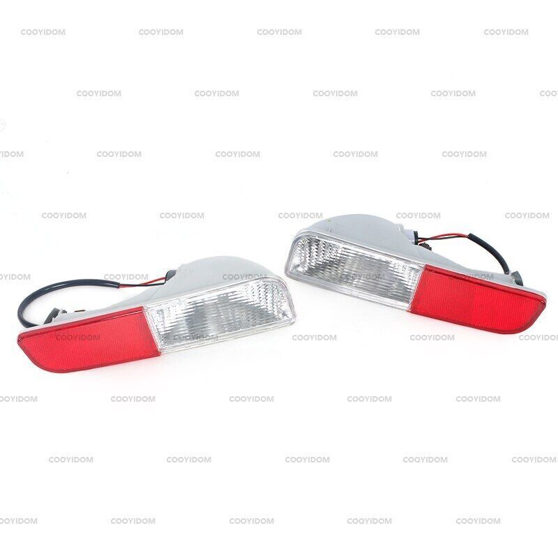 Rear Bumper Reflector Fog Light Pair for Mitsubishi Outlander 2013 2014 2015