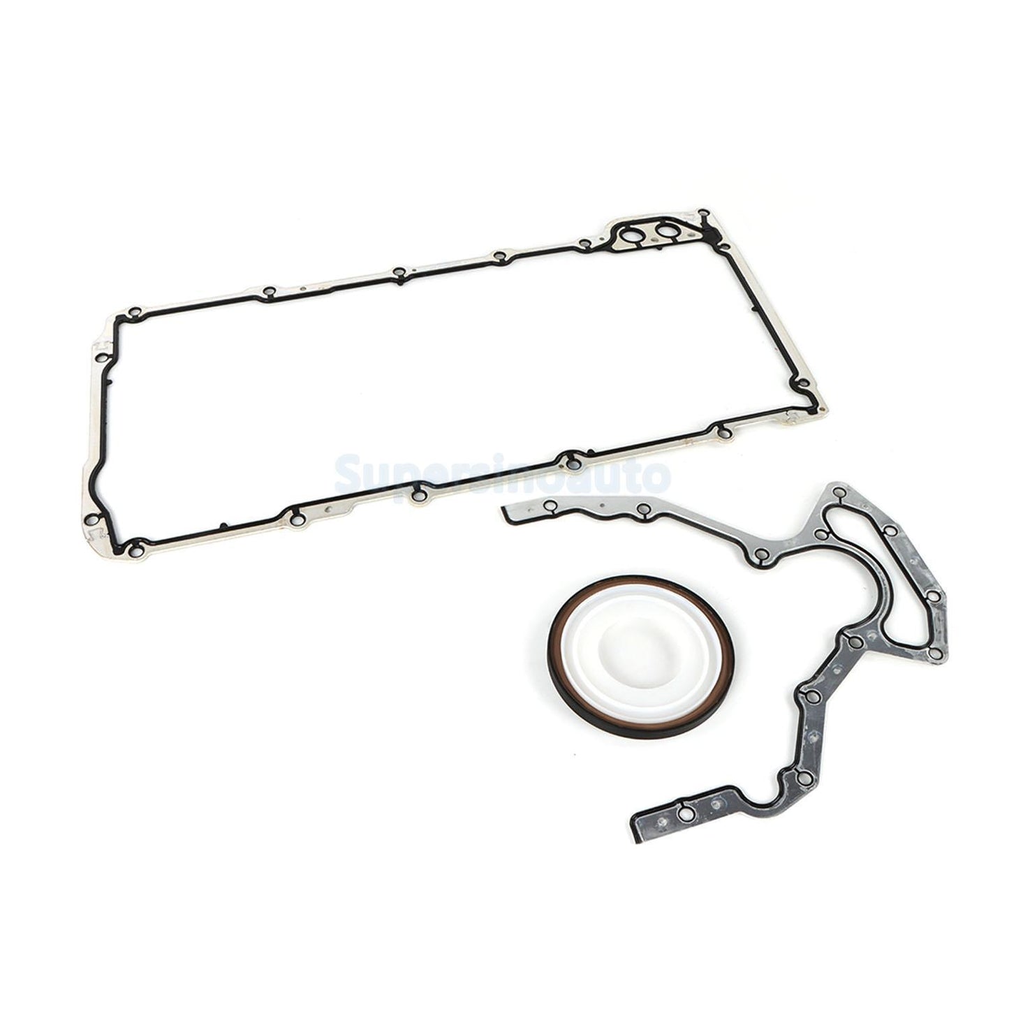 Engine Rear Main Seal  Oil Pan Gasket for Chevrolet for GMC 4.8 5.3 6.0 6.2L V8 OHV