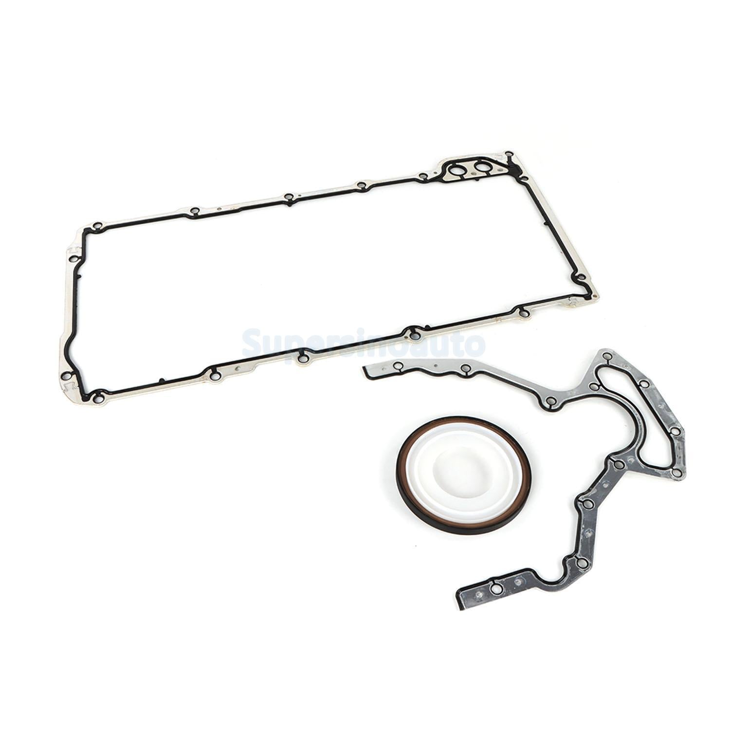 Engine Rear Main Seal  Oil Pan Gasket for Chevrolet for GMC 4.8 5.3 6.0 6.2L V8 OHV