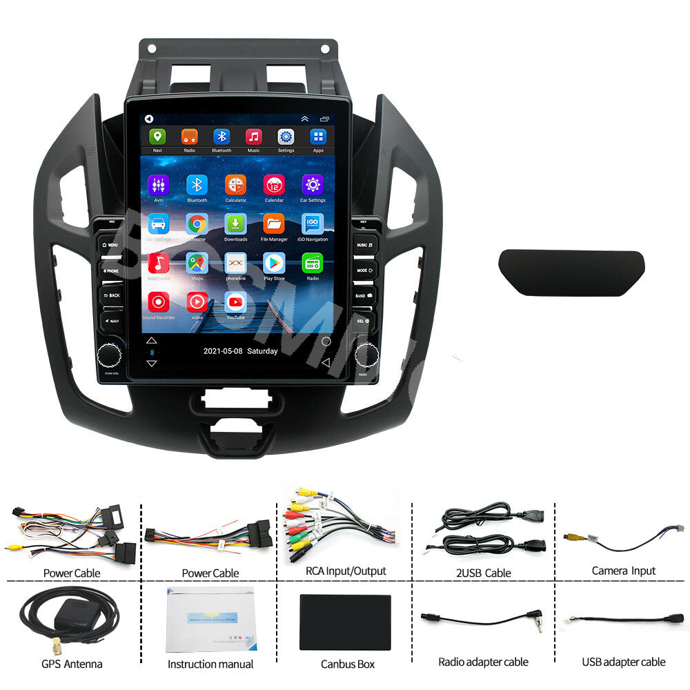 Fit For 2014-2018 for Ford Transit Connect Radio Android GPS WIFI For Apple Carplay