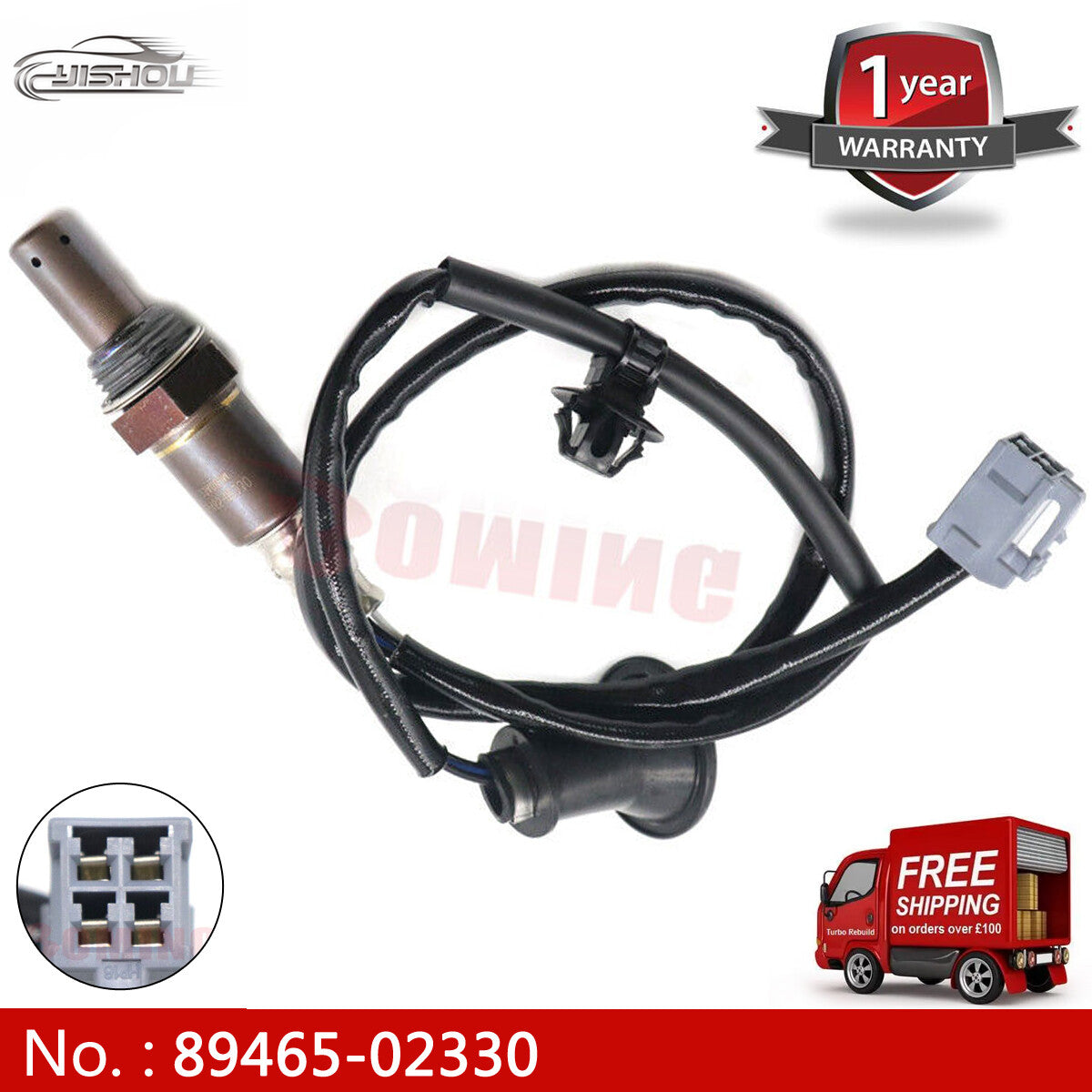 89465-02330 new Downstream O2 Oxygen Sensor for Toyota for Corolla Matrix Vibe 1.8