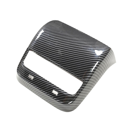 for Tesla 17-23 Model 3 Y Gloss Carbon Fiber ABS Rear Air Vent Outlet Cover Trim
