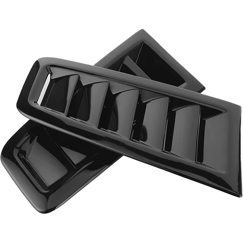 Car Air Front Hood Bonnet Vents Hood Decorative Air Flow Intake Scoop Side Vent