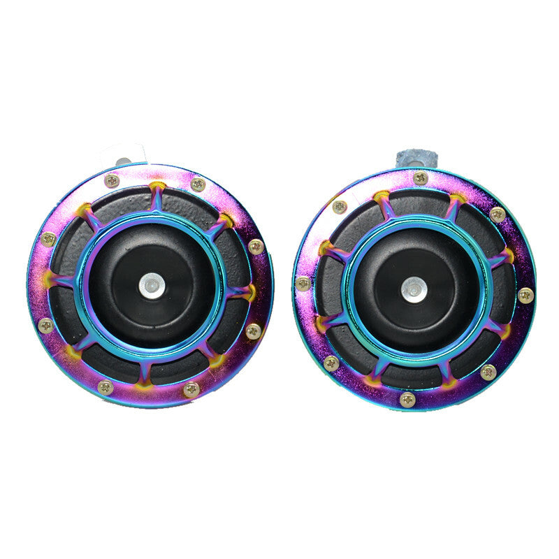 Car High Qulity 2Pcs 12v 110DB Super Loud Compact Electric Blast Tone Air Horn