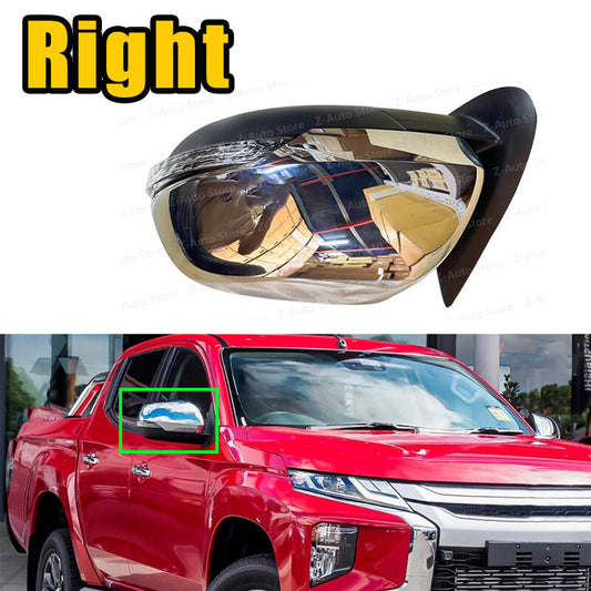 1Pcs for Mitsubishi Triton L200 2020-2023 Right Rearview Mirror Assembly 7632C20