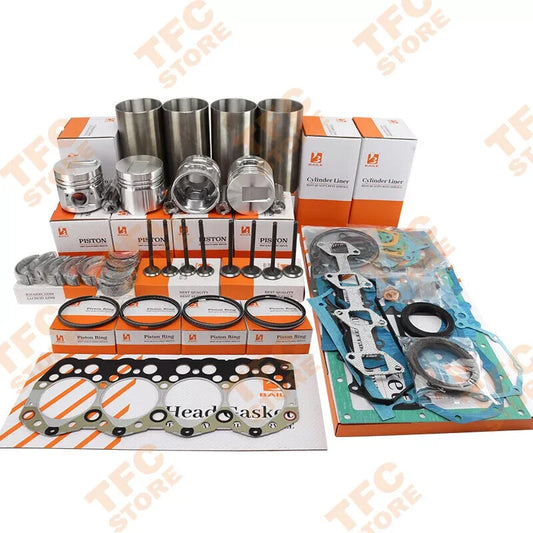 S4S for Mitsubishi Engine Overhaul Rebuild Kit Piston Piston Ring Liner Gasket