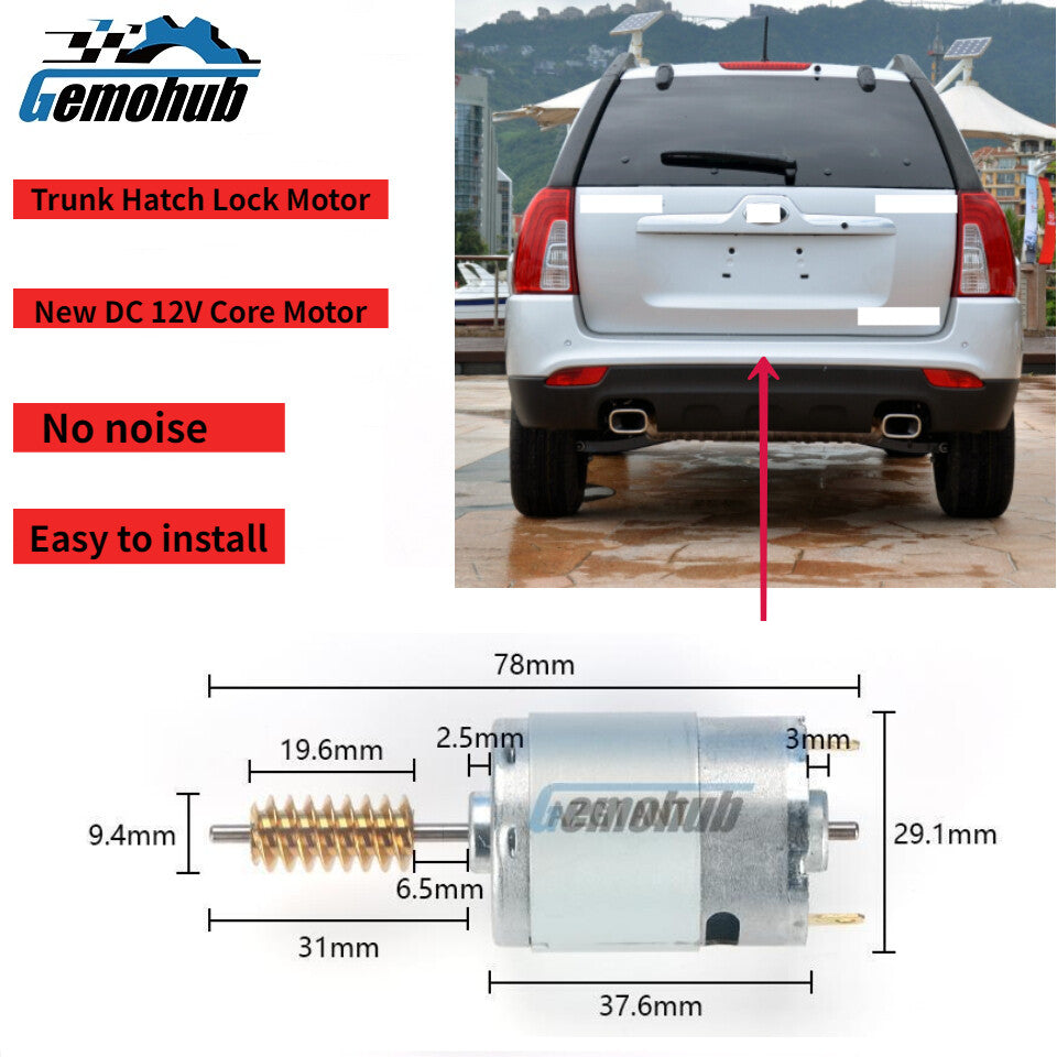 DK62404C10AE Central Door Lock Actuator Motor for Land Rover for Defender L663
