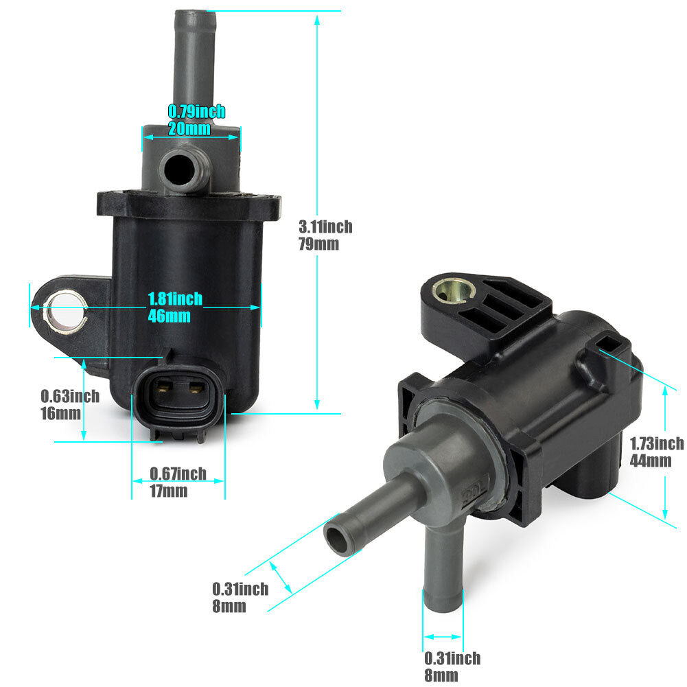 for Toyota Tacoma 2005-16 Vapor Canister Vacuum Purge Solenoid Valve 90910-12262