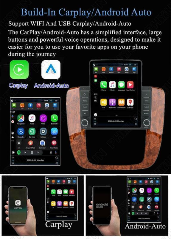 Car GPS Player for Chevrolet for Chevy Silverado 2007-2013 For Carplay Android Auto