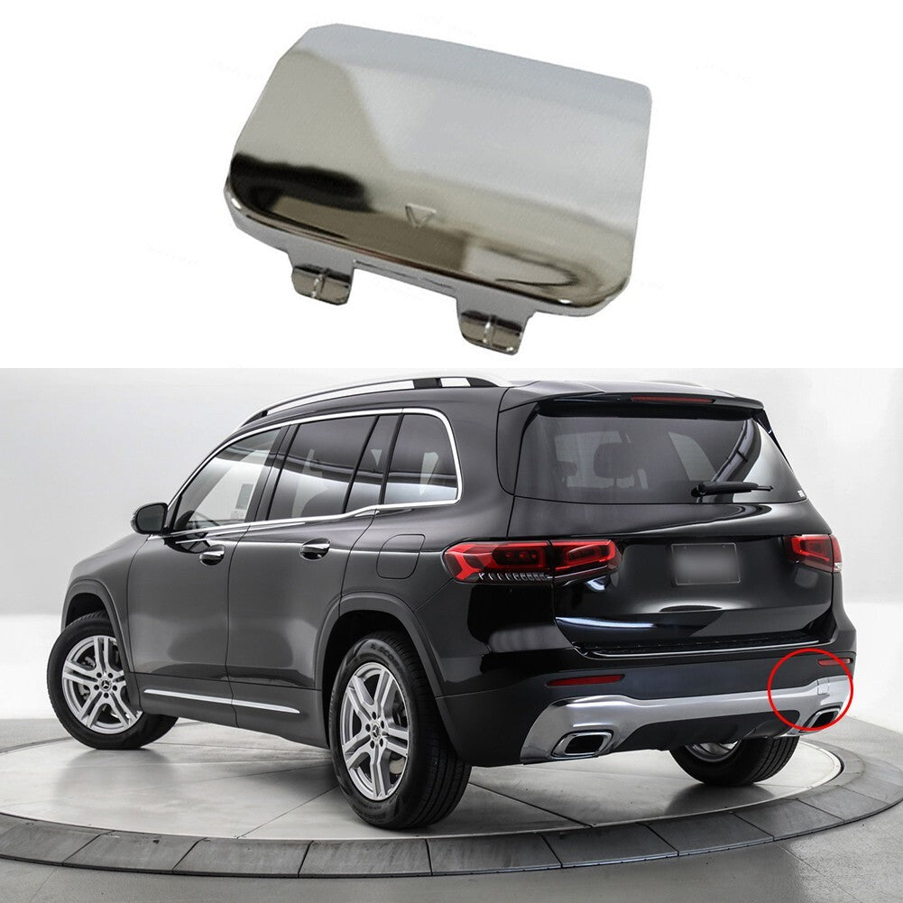for Benz W247 GLB250 2020/2021/2022 Rear Bumper Tow Eye Bracket Hook Cover Cap