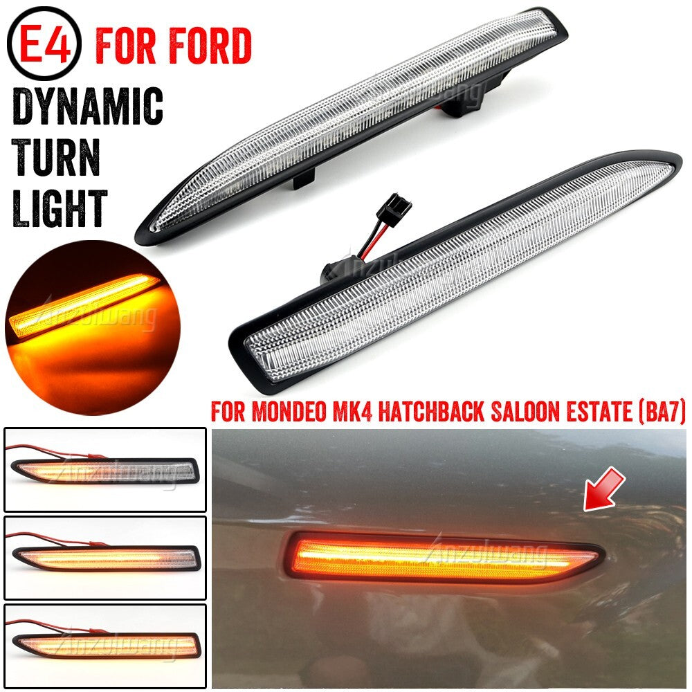 Side Marker Turn Light for Ford Mondeo Mk4 Saloon Estate Hatchback (BA7) 03.2007