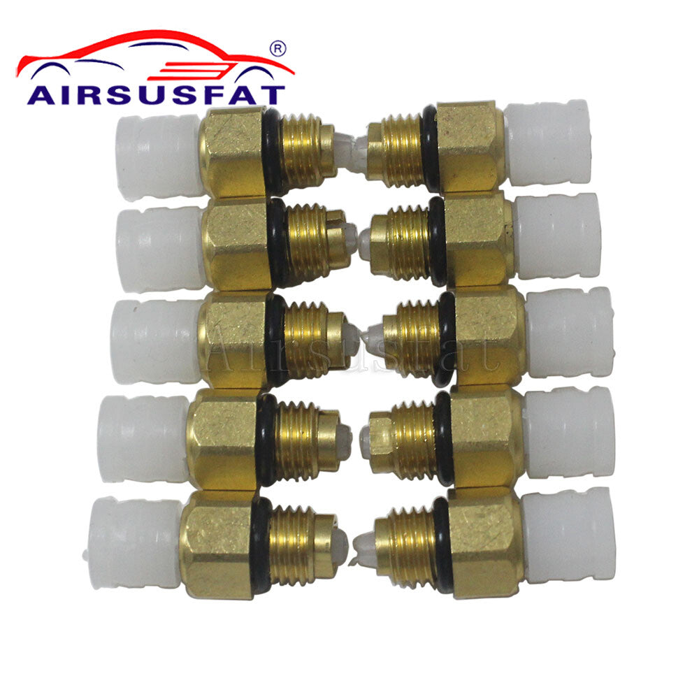 10-piece pack of M8 air suspension valves for Mercedes-Benz W221 W220 W164 W211 air connectors