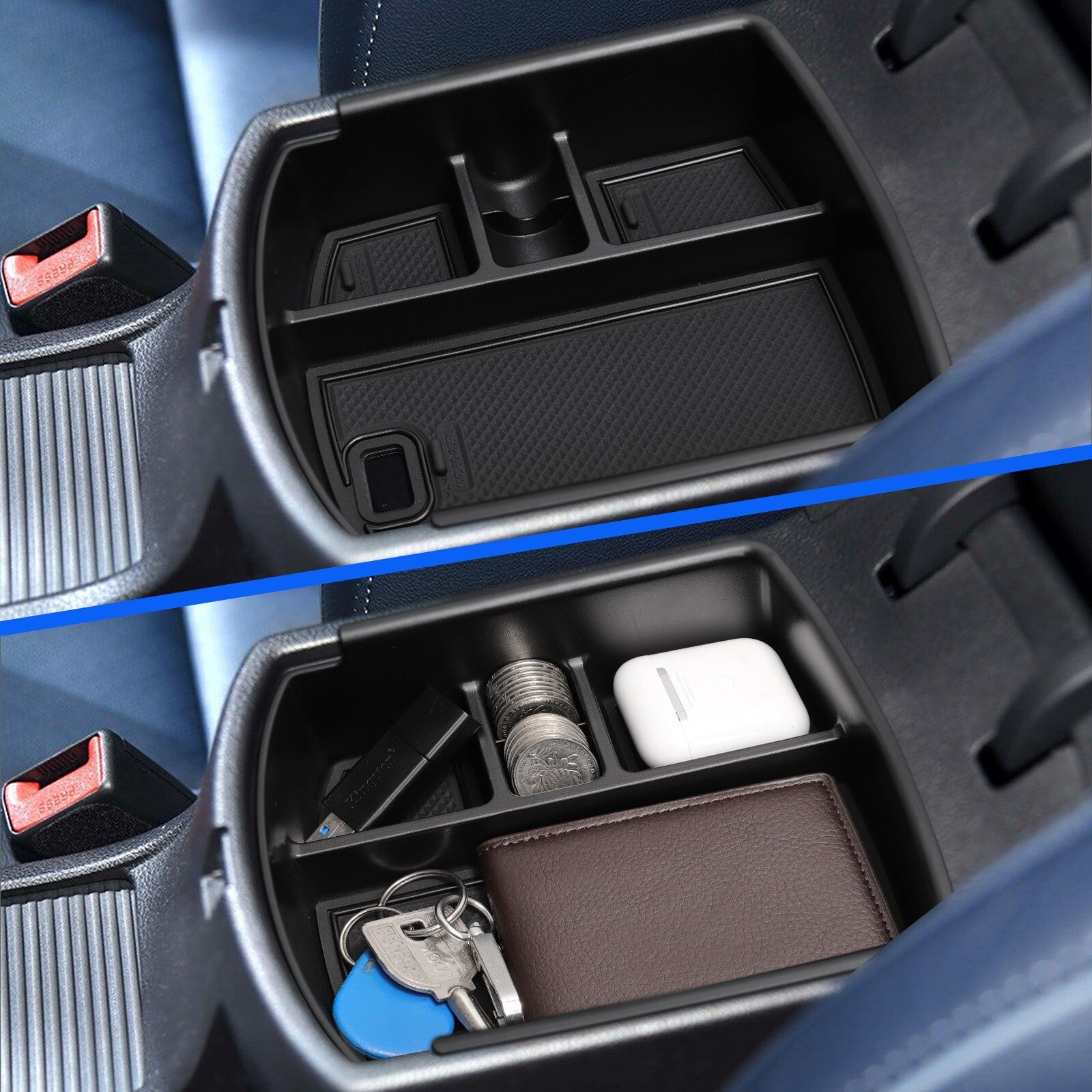 for Hyundai I30 I30 N Right Rudder 2018-2025 Armrest Storage Box Tray Organizers