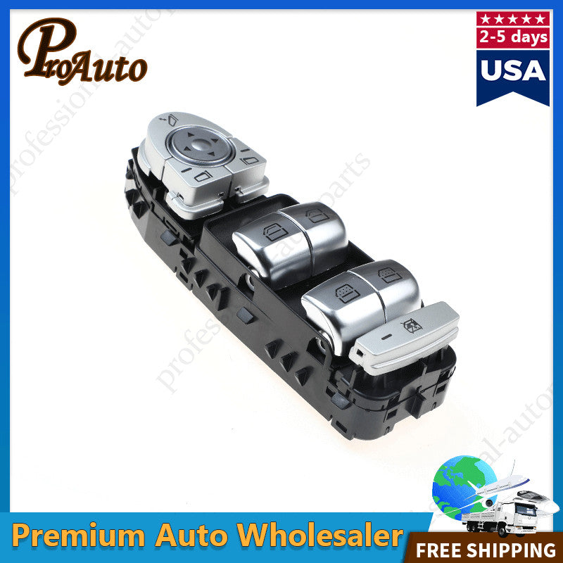 Master Power Window Switch Front Left for Mercedes Benz W205 C300 2229056800