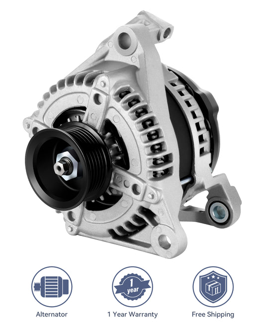 Silver 12 Voltage Alternator 334-1508 Fit for 2001-2006 for Dodge Dakota 4.7L V8