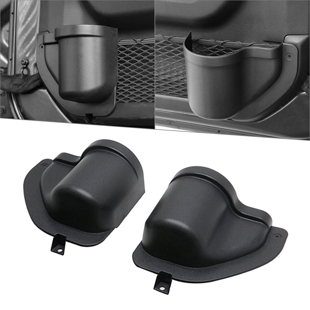 for Jeep for wrangler JL 2018-2020 2019 Pair Door Pocket Front Door Storage Box Net