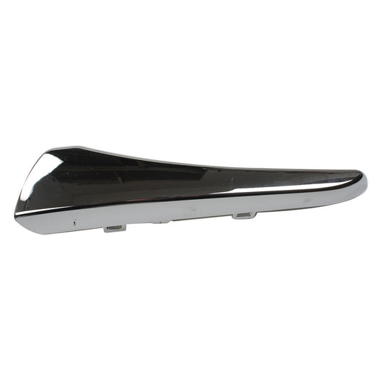 Fits for XF 2012 2013 2014 2015 Front Left Side Bumper Trim Molding Strip Chrome