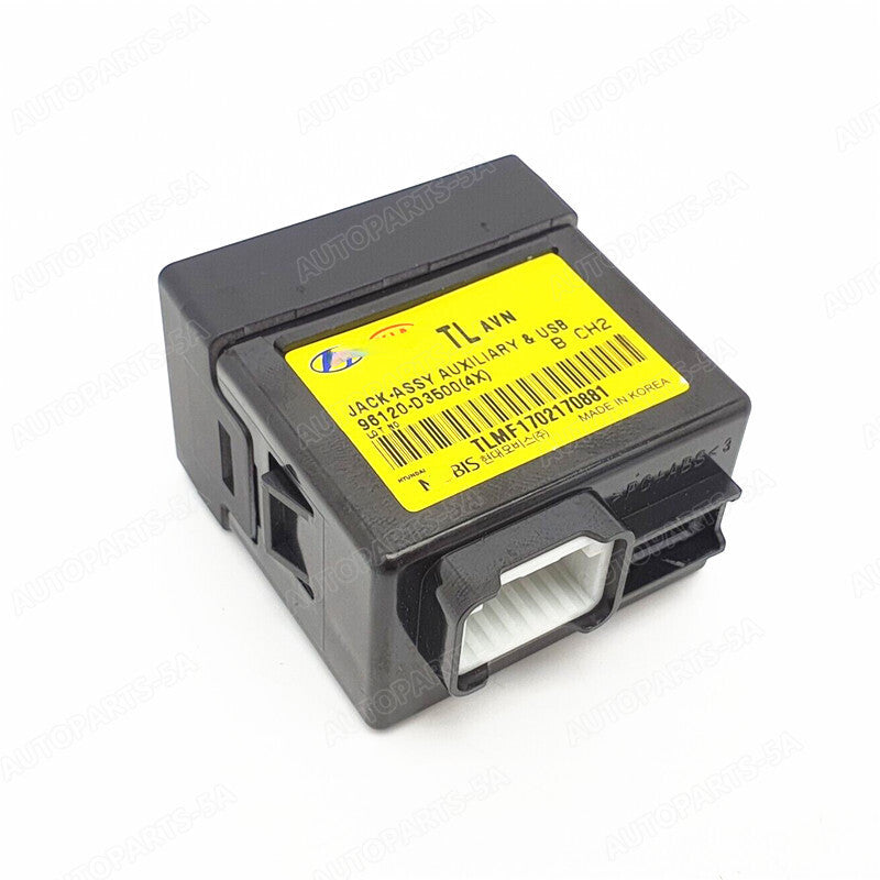 96120-d3500 USB/AUX Audio Input Port Adapter Jack for 2016-2018 for Hyundai for Tucson