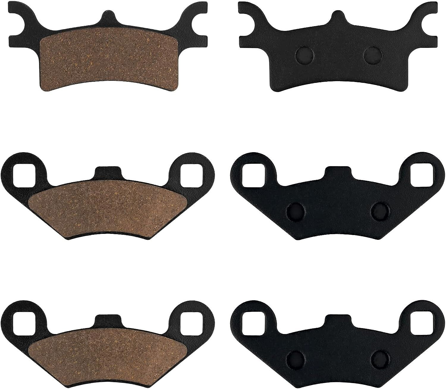 Front and Rear Brake Pad for Polaris Magnum 325 330 400 Scrambler 500 Twin 700