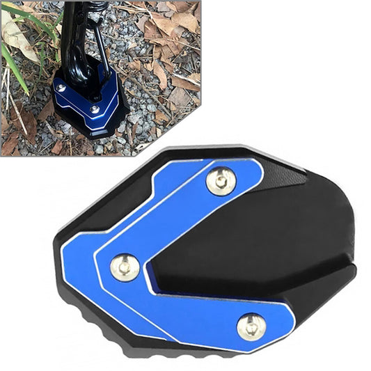 Side Stand Enlarge Kickstand Pad Blue for Suzuki GIXXER 250 SF GIXXER 150 125