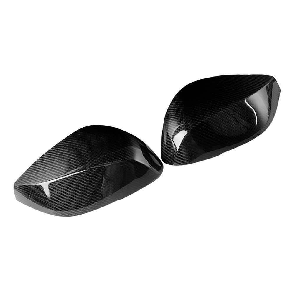 CARBON FIBER SIDE VIEW MIRROR COVER CAPS for 2014-20 for INFINITI Q50 Q60 Q70 QX30