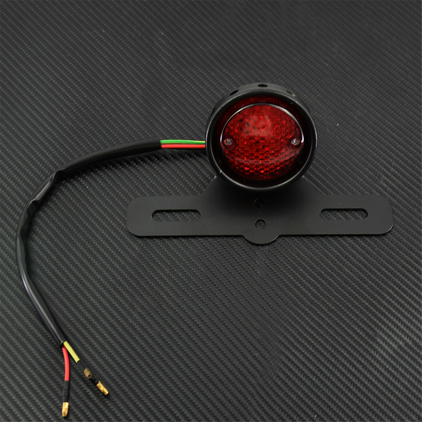 Univesal Motorcycle Rear LED Tail Brake Light w/Bracket Fit For Sportster Dyna