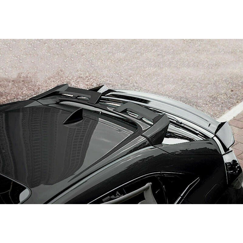for Honda for Civic Hatchback 2016-2021 Roof Spoiler Black Rear Window Splitter Wing
