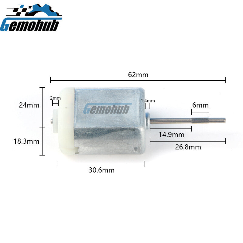10PCS FC280 Micro size 12V electric Dc motor for Car Door Lock Actuator Motor