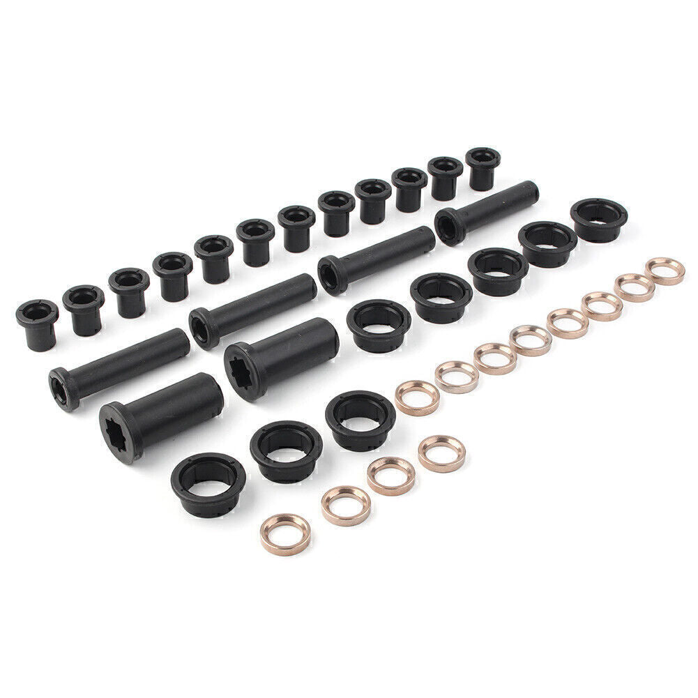Fit for Polaris Sportsman 700 2002 Rear A-Arm Suspension Bushings Kit Black motor UK