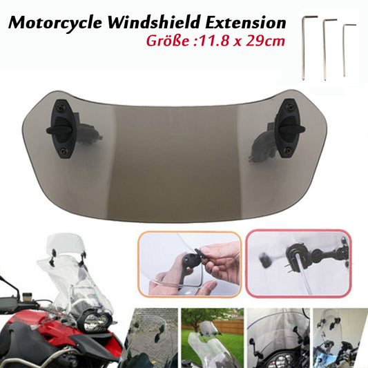 Motorcycle Wind Screen Deflector Motorbike Windshield Windscreen Universal