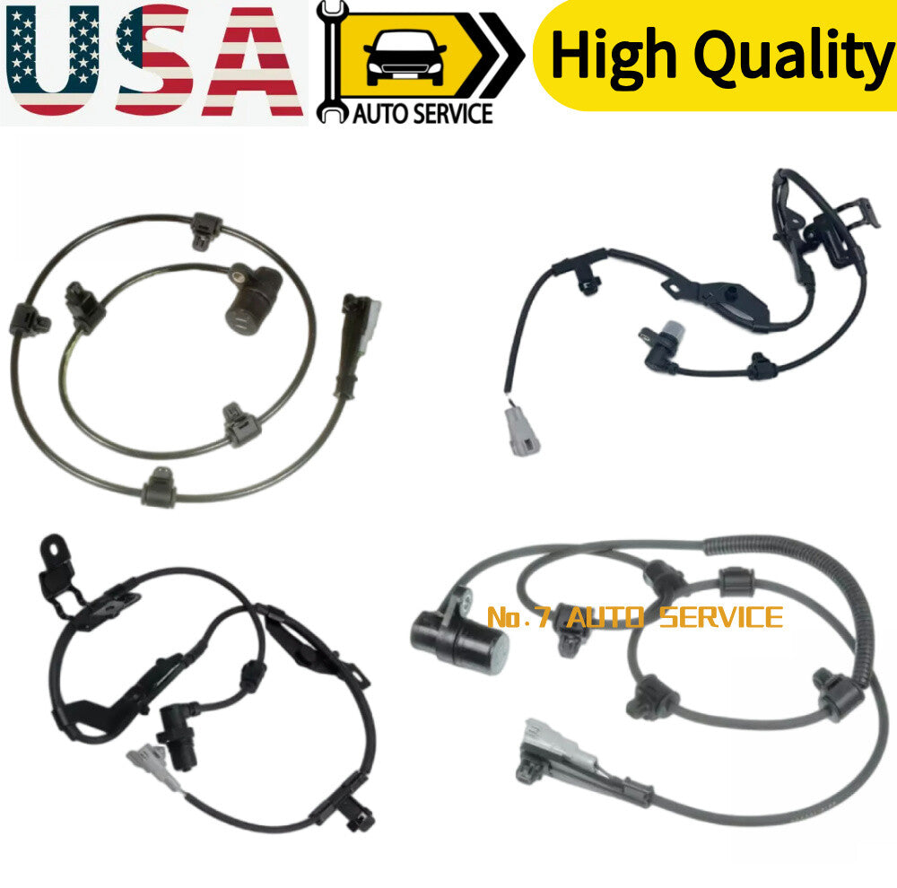 4 ABS Wheel Speed Sensor Front Rear Right  Left Fit for Toyota 4Runner 96-2002 2WD