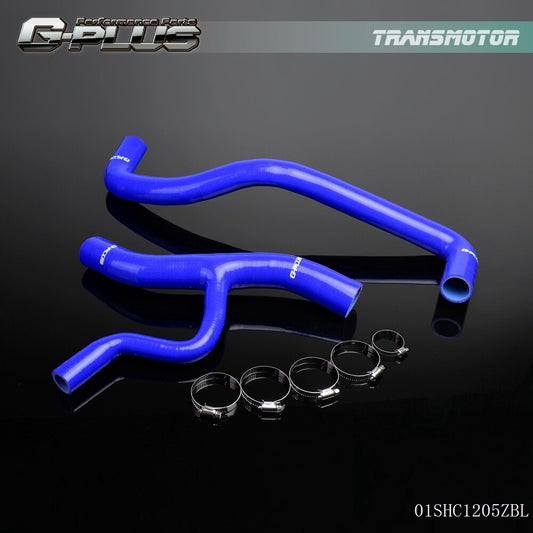 Silicone coolant radiator hose kit for 1996-04 for Ford for Mustang GT 4.6L V8, Blue.