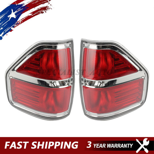 Fit For 2009-2014 for Ford F150 Tail Lights Brake Lamps Set Pickup LED FO2818148