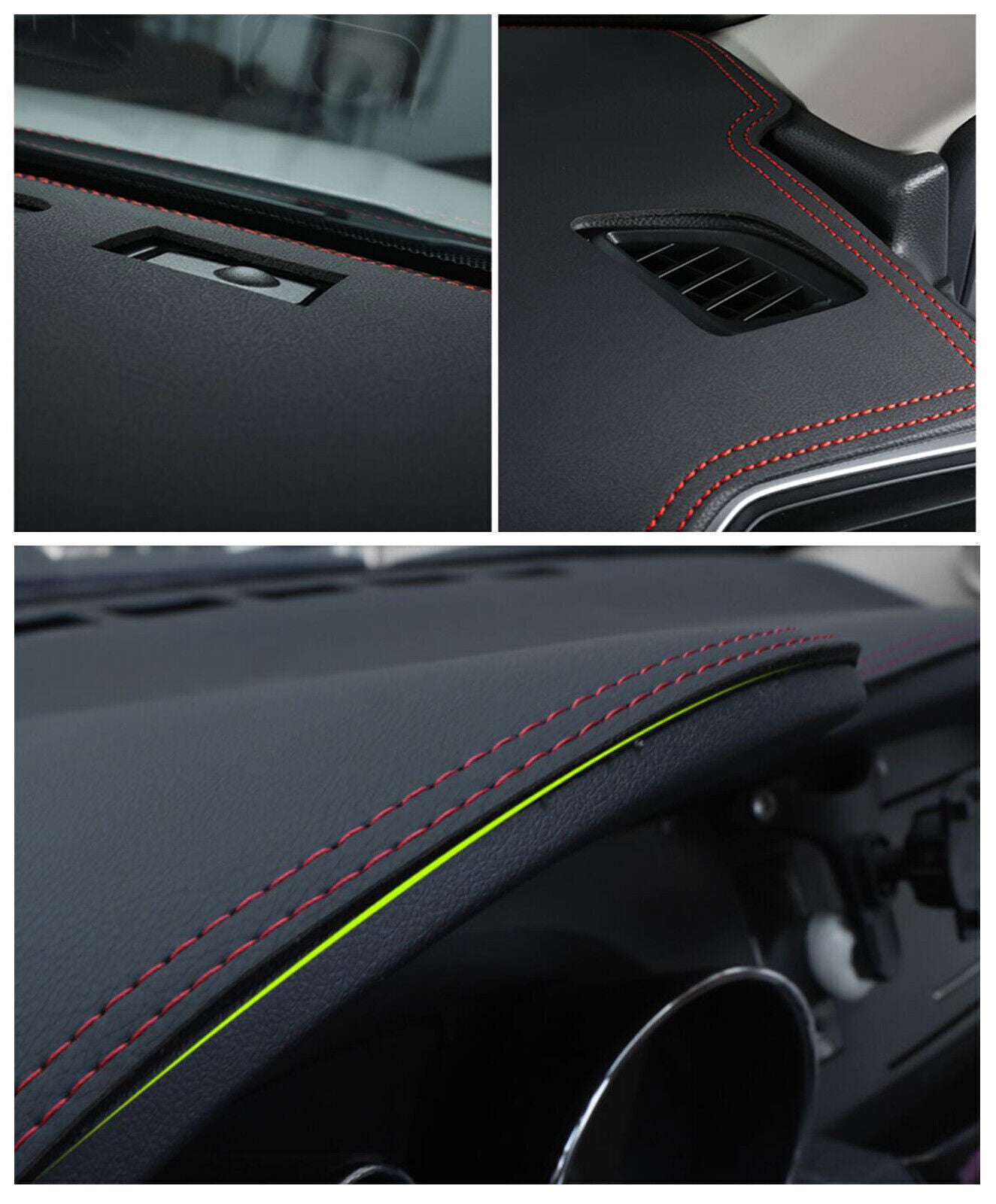 1X PU leather Dashboard Dash Mat Non-slip DashMat Shade Pad for Kia Soul 2010-13