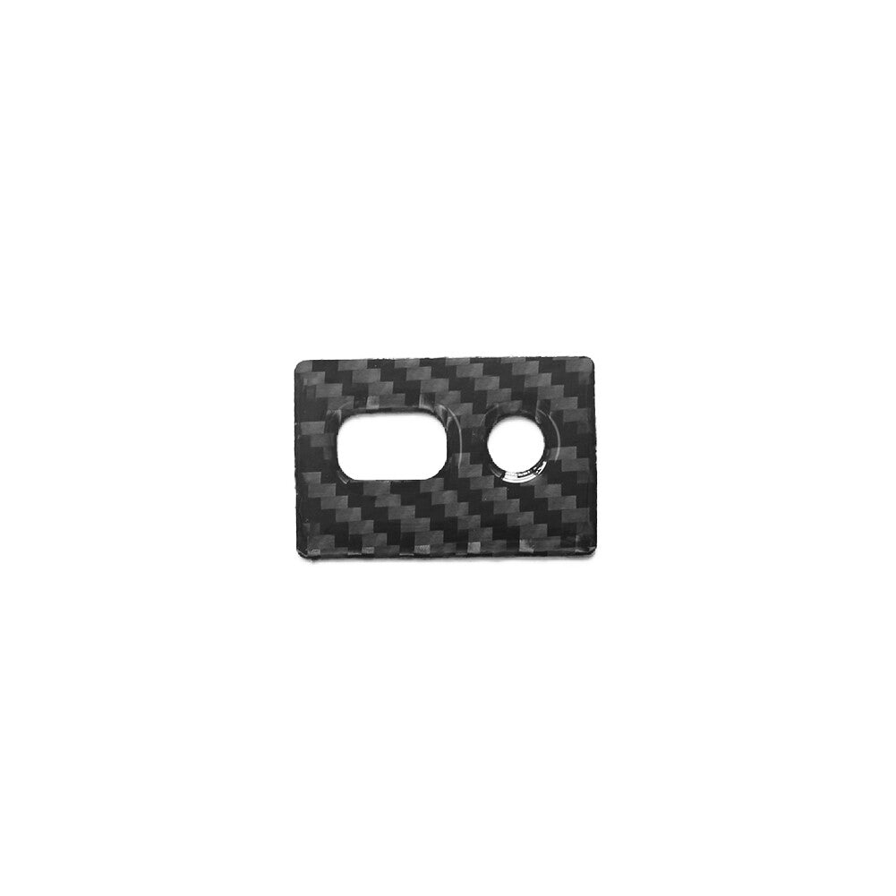 Carbon Fiber Center USB AUX Port Trim Cover for Hyundai for Veloster JS 2019-2022