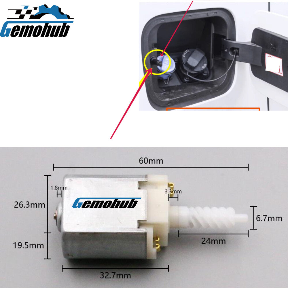 Fuel Filler Cap Actuator Motor For 03-2007 for Nissan Murano 2017-2020 for Nissan Armada