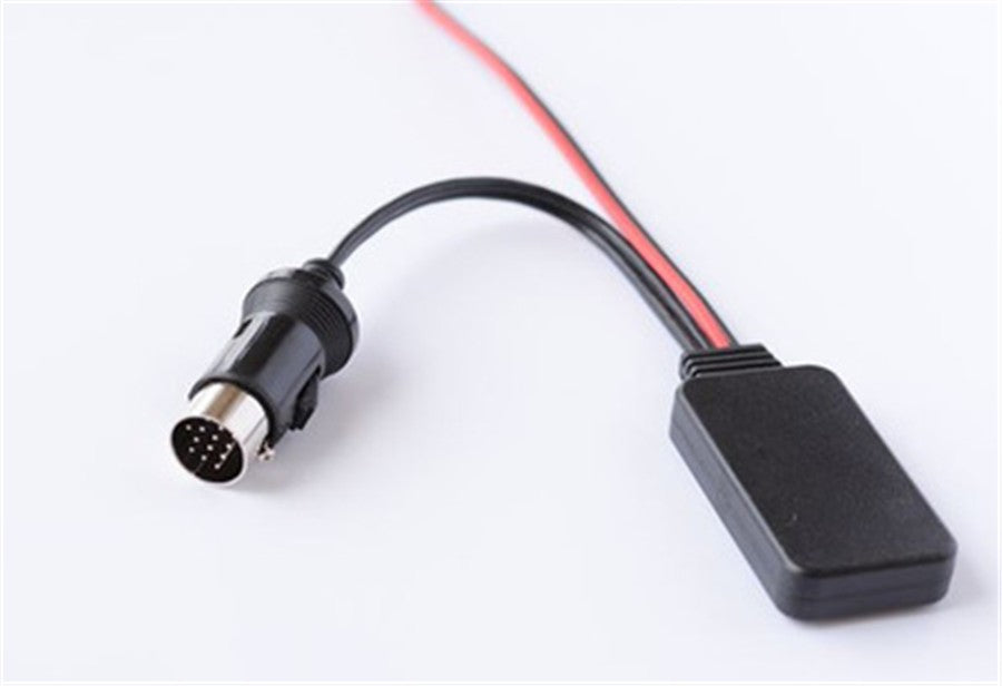 1PC 12V Car Module Audio Aux Cable Adapter Receiver For Kenwood 13Pin CD Stereo