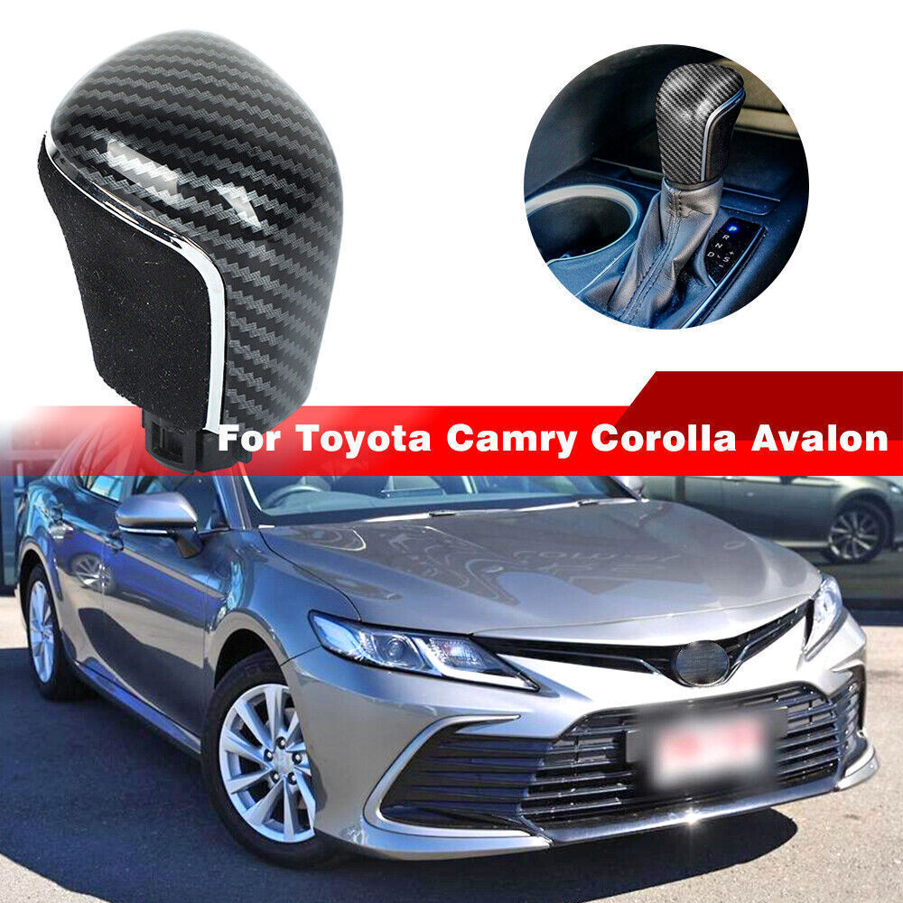 Carbon Fiber Shift Knob Shifter Lever Repair for Toyota for Camry for Corolla 20-2024