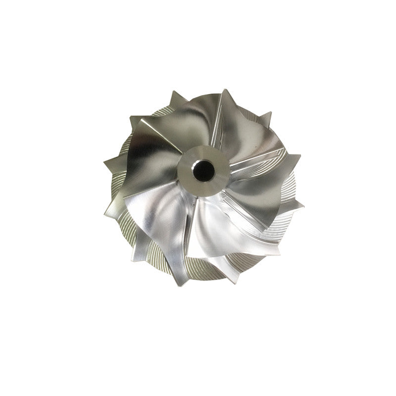 TD04HL 14T 39.60/51.00 mm 6+6 Blade Turbo Aluminum 2618/Bill Compressor Wheel