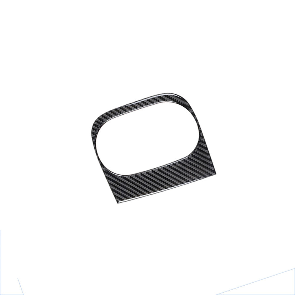 Rear Cup Holder Frame Trim Cover Carbon Fiber for Chevrolet COBALT 2005-2010