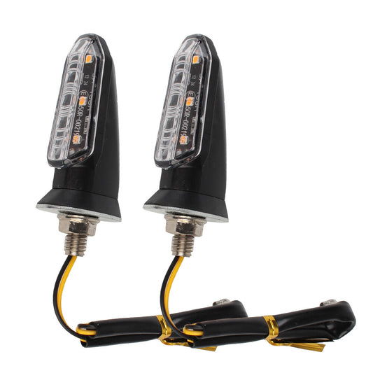 2 Motorcycle Turn Signal Flashing Light Indicator for Honda for Yamaha Haha Lei