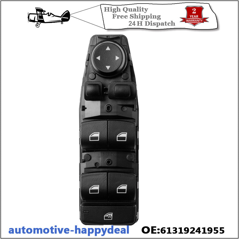 Power Window Switch for BMW 5 F10 F18 528i 535d 6 F06 640i X3 F25 61319241955