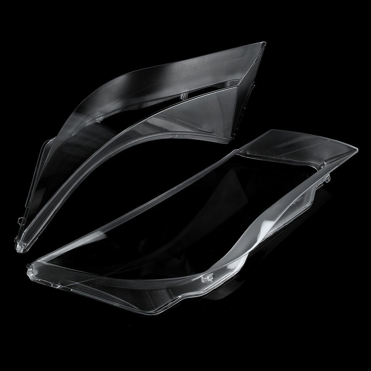 Left + Right Transparent Headlight Lens Cover for BMW E63, E64, M6 (2008 - 2010)